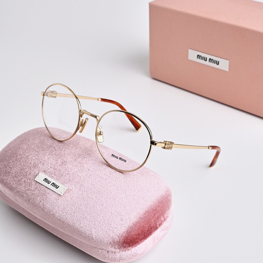 MIU MIU MU 52XV 5AK1O1 GOLD – 50-20-140 (1)