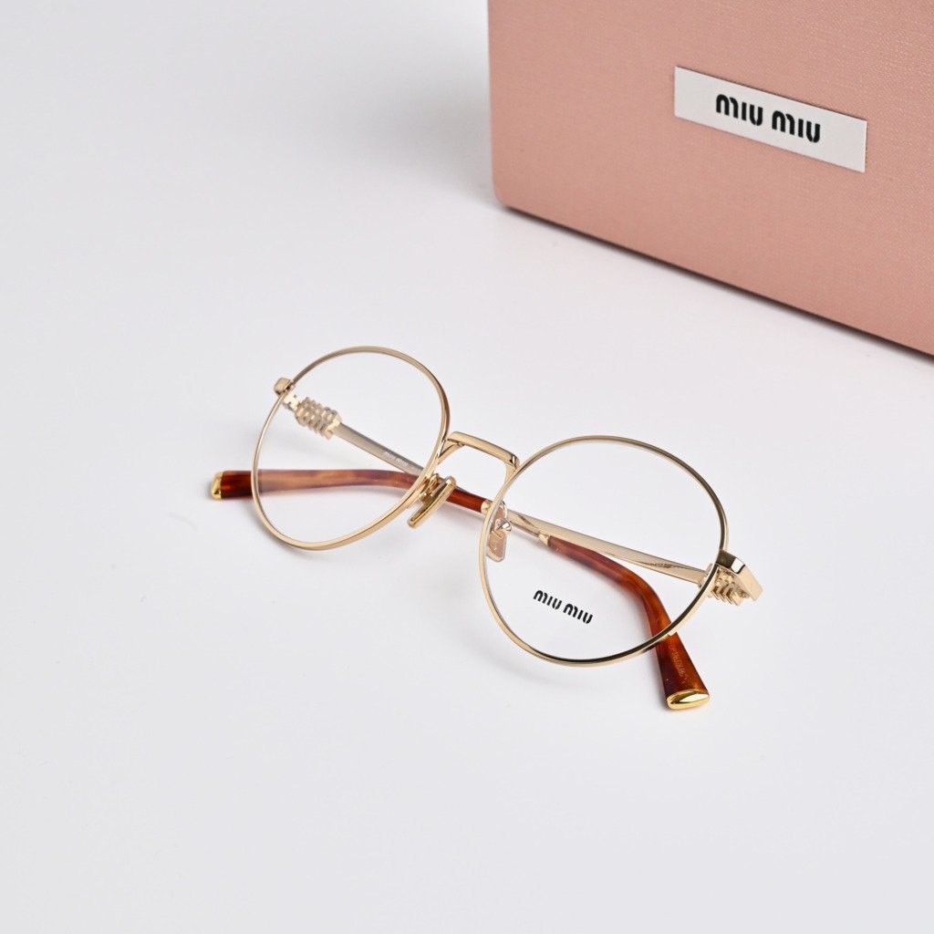 MIU MIU MU 52XV 5AK1O1 GOLD – 50-20-140 (2)