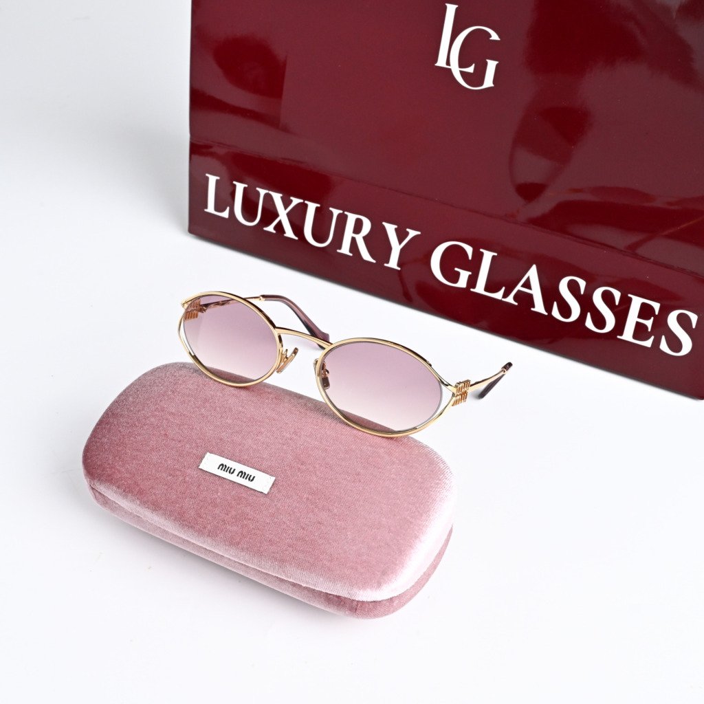 MIU MIU MU 52YS 5AK06S GOLD BROWN GRADIENT VIOLET (1)