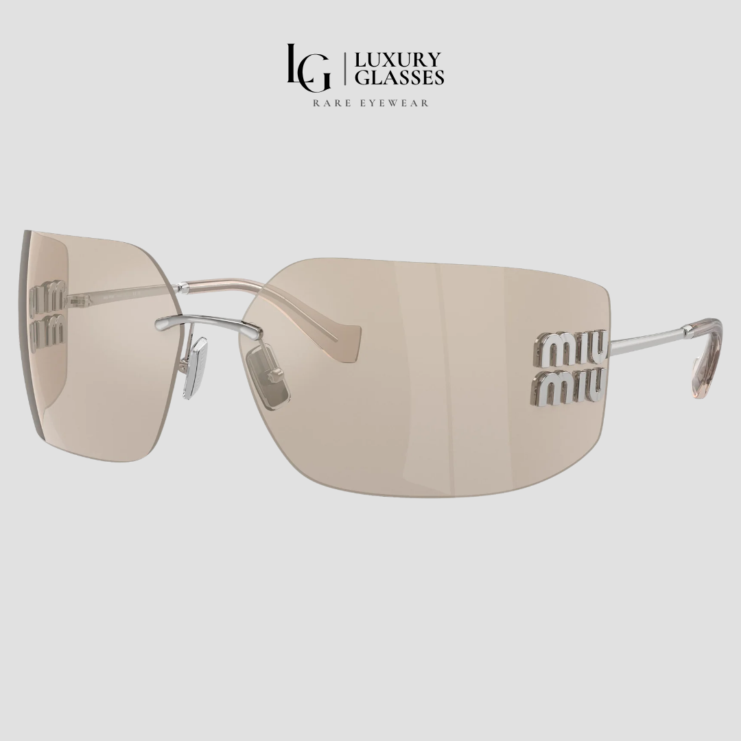 MIU MIU MU 54YS 1BC10F SILVER MIRROR