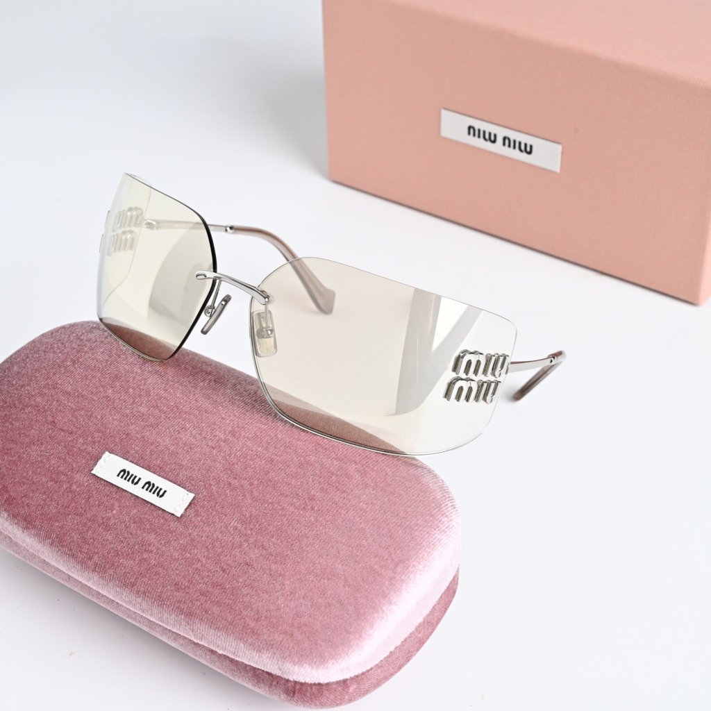 MIU MIU MU 54YS 1BC10F SILVER MIRROR (2)