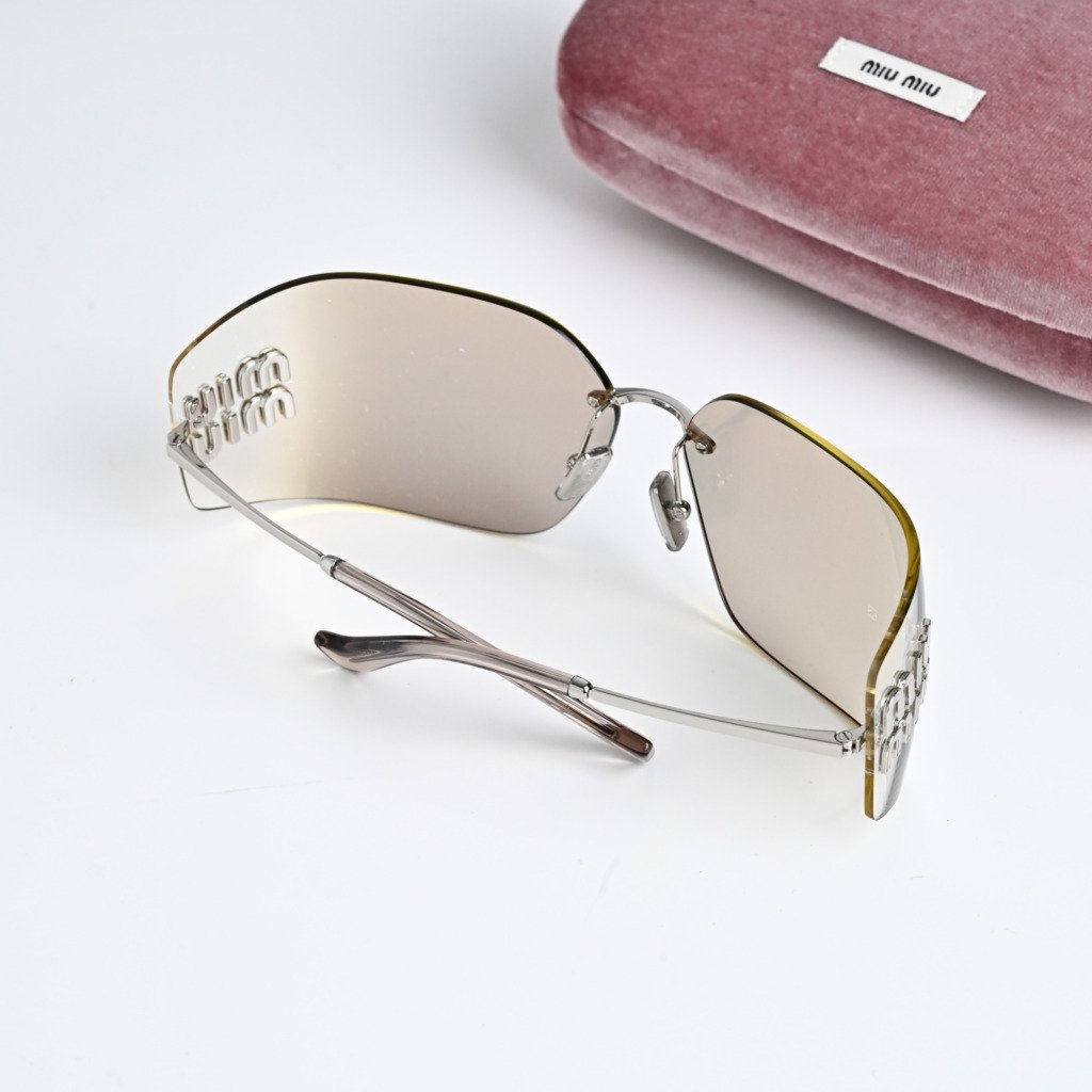 MIU MIU MU 54YS 1BC10F SILVER MIRROR (4)