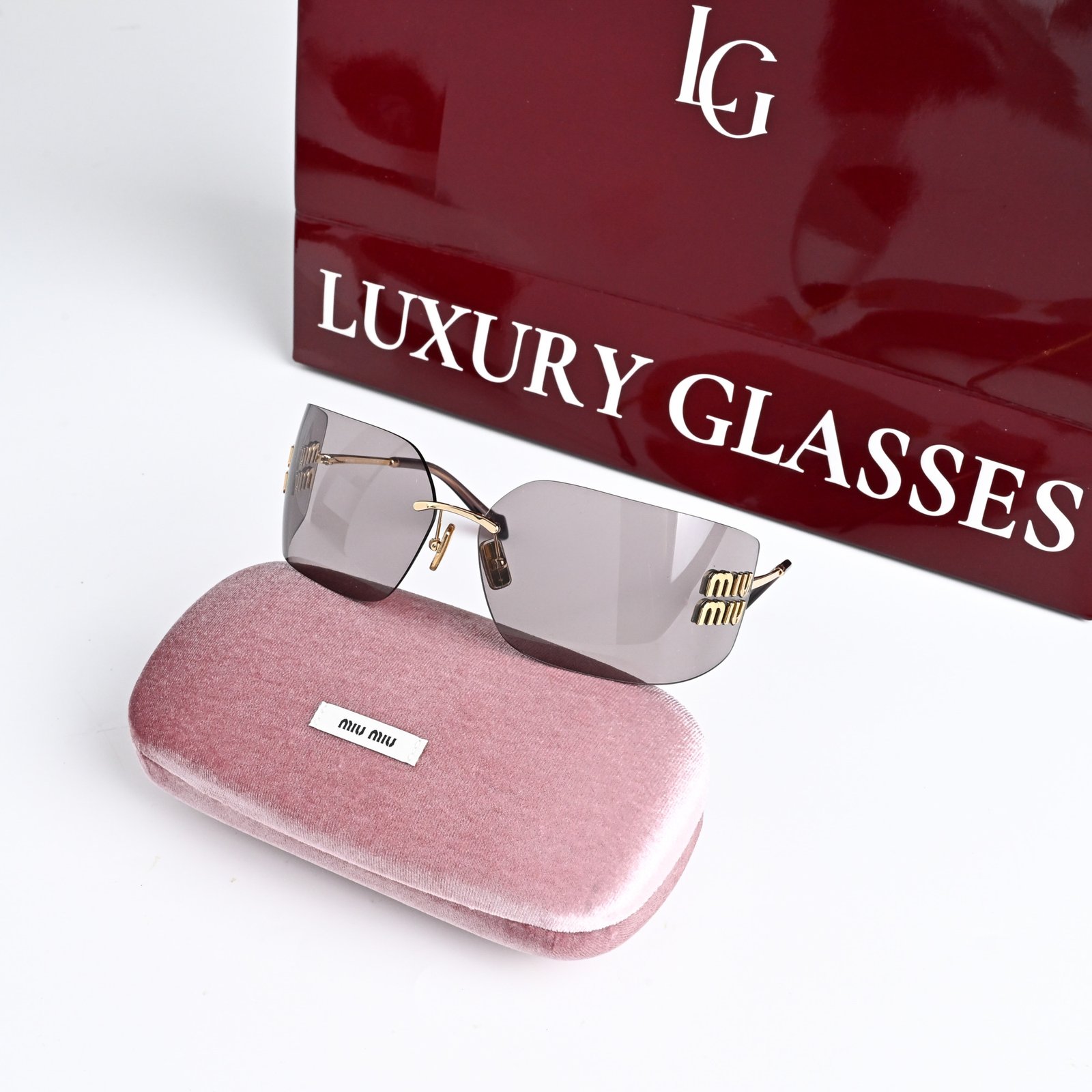 MIU MIU MU 54YS 5AK06I GOLD LIGHT PURPLE BROWN