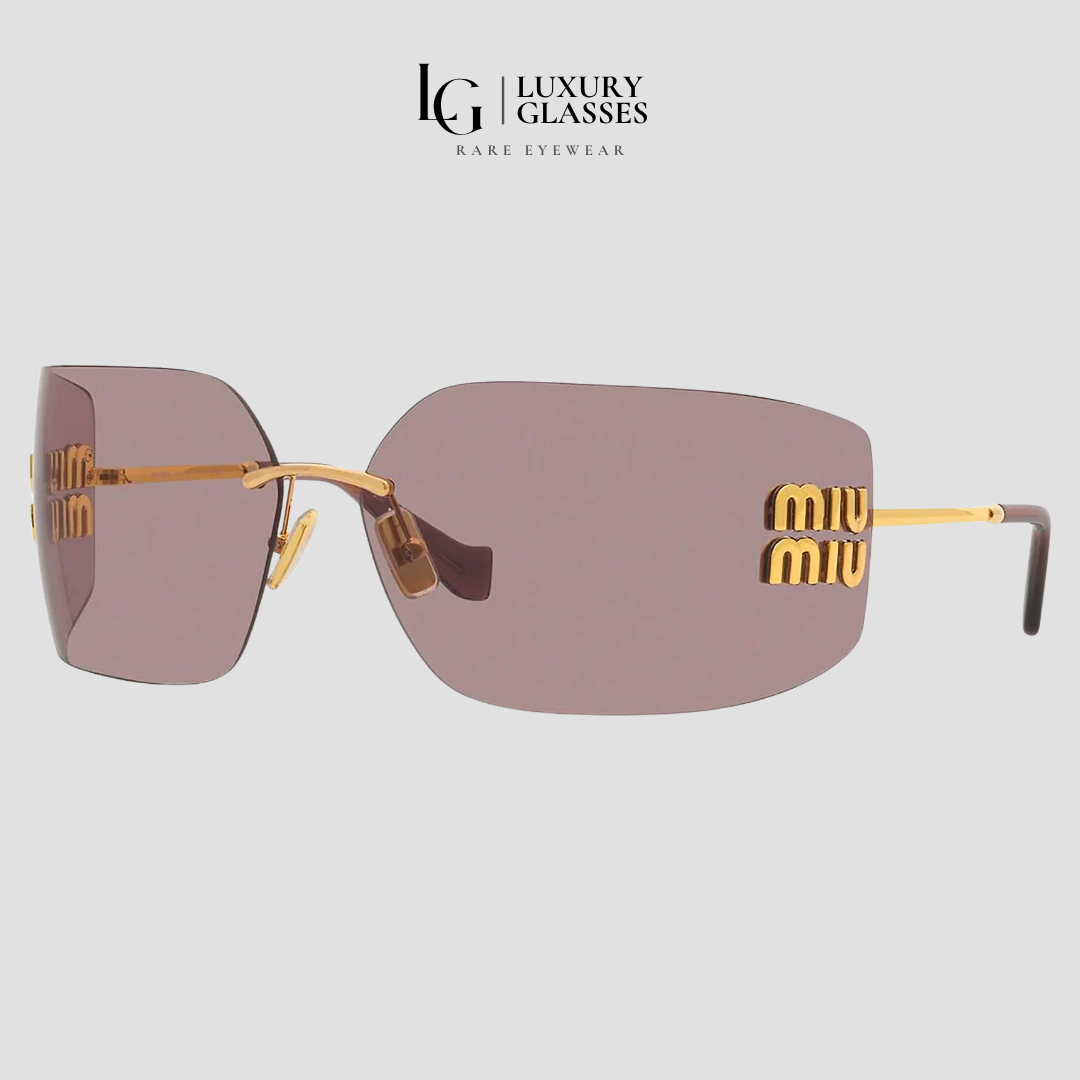 MIU MIU MU 54YS 5AK06I GOLD LIGHT PURPLE BROWN