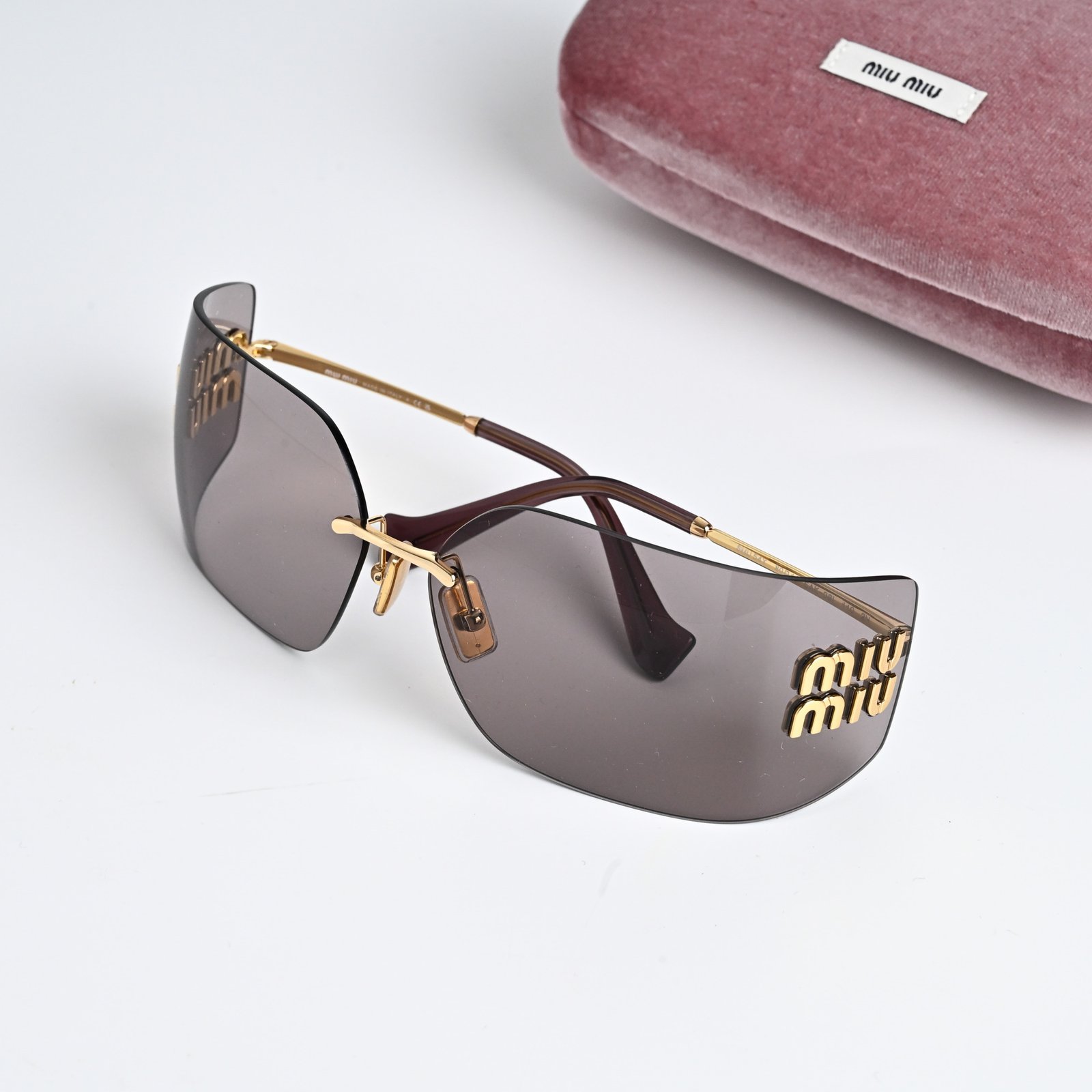 MIU MIU MU 54YS 5AK06I GOLD LIGHT PURPLE BROWN (3)