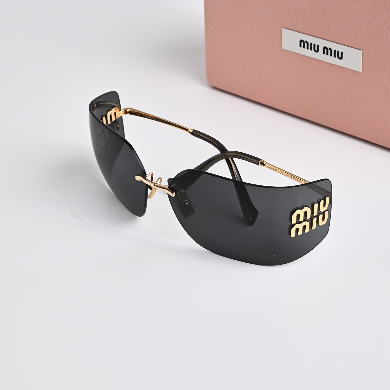 MIU MIU MU 54YS 5AK5S0 GOLD DARK GREY – 51-14-110 (2)