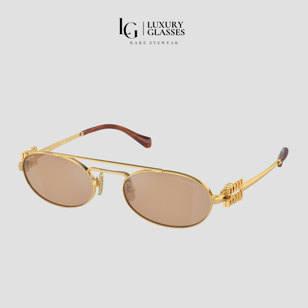 MIU MIU MU 54ZS 5AK40D GOLD