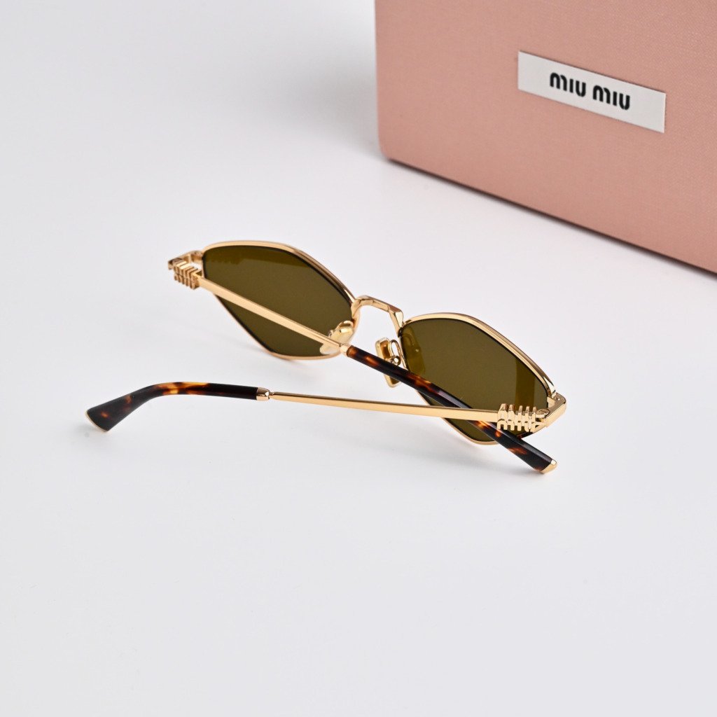 MIU MIU MU 56ZS 5AK09Z GOLD DARK BROWN – 56-17-140 (3)