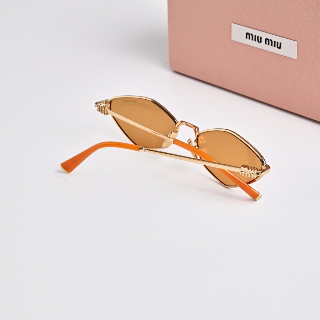 MIU MIU MU 56ZS 5AK40D GOLD LIGHT ORANGE – 56-17-140 (3)