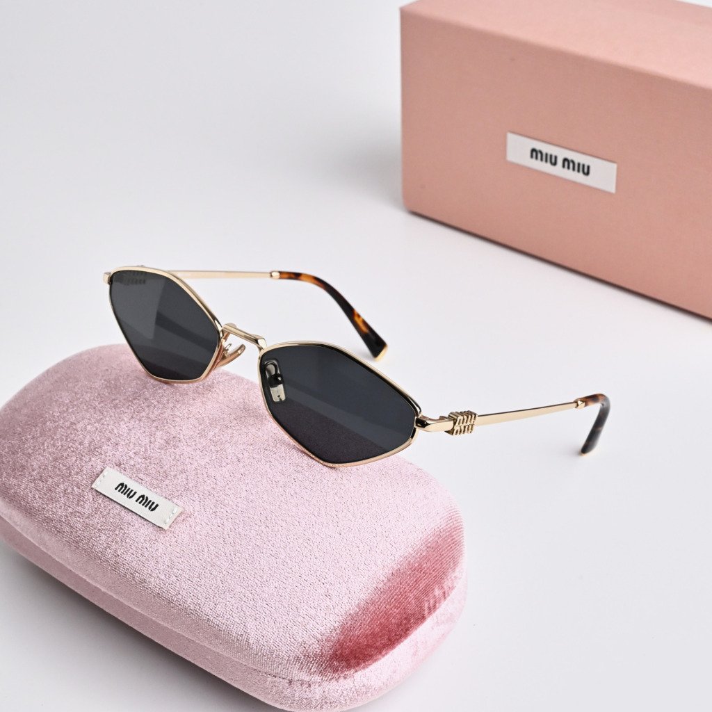 MIU MIU MU 56ZS ZVN5S0 PALE GOLD GREY – 56-17-140 (1)