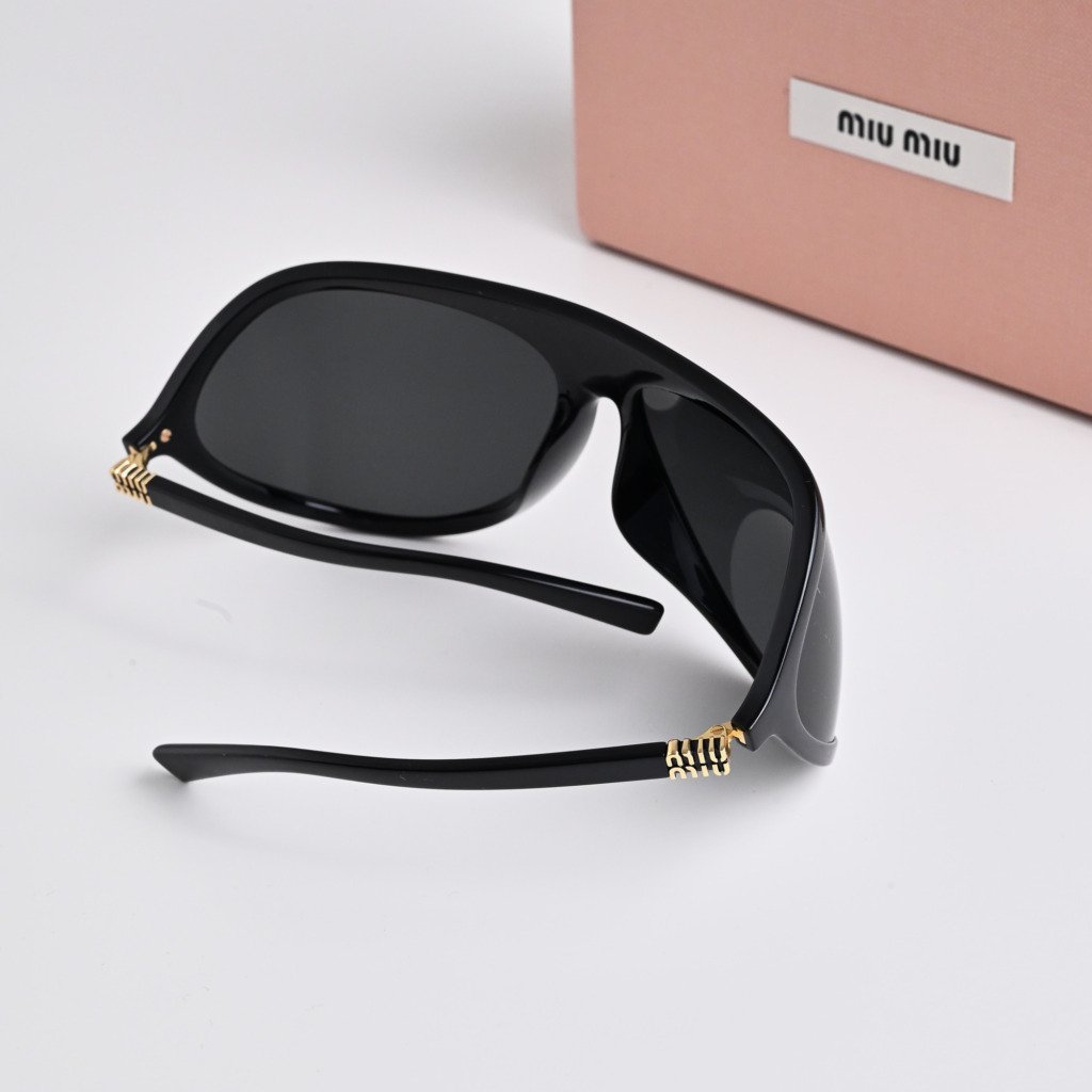MIU MIU MU A01S 1AB5S0 BLACK DARK GREY – 75-16-110 (3)