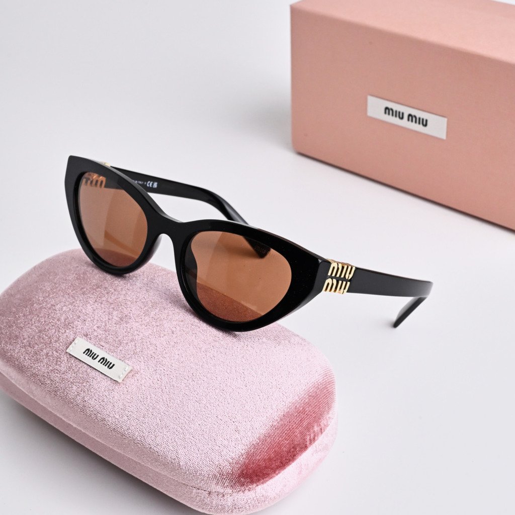 MIU MIU MU A04S 16K10I BLACK BROWN – 54-20-140 (1)