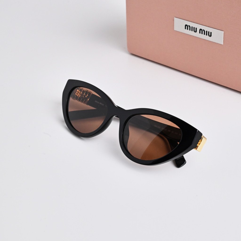 MIU MIU MU A04S 16K10I BLACK BROWN – 54-20-140 (2)