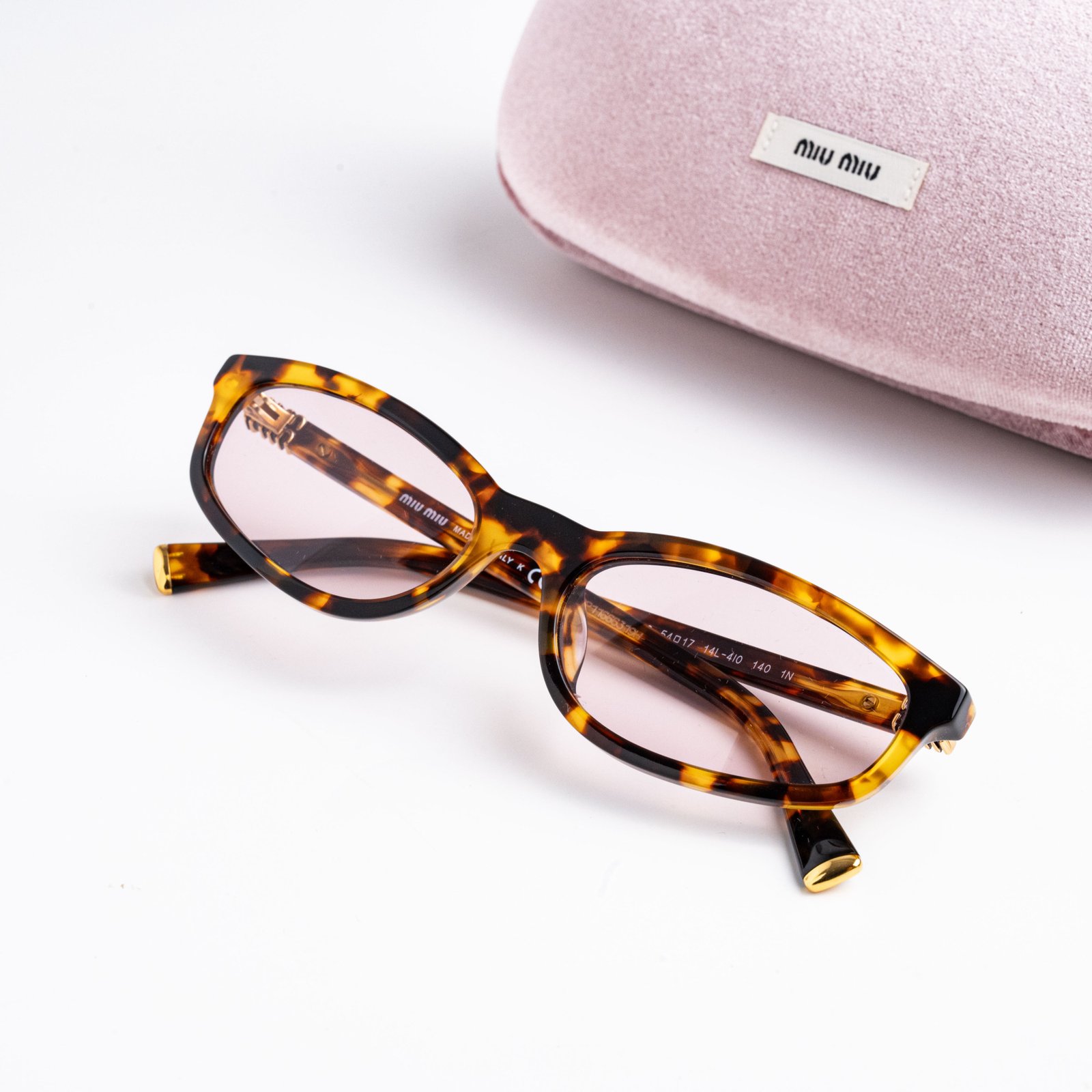 MIU MIU MU A06S 14L4I0 HONEY HAVANA PINK – 54-17-140 (3)