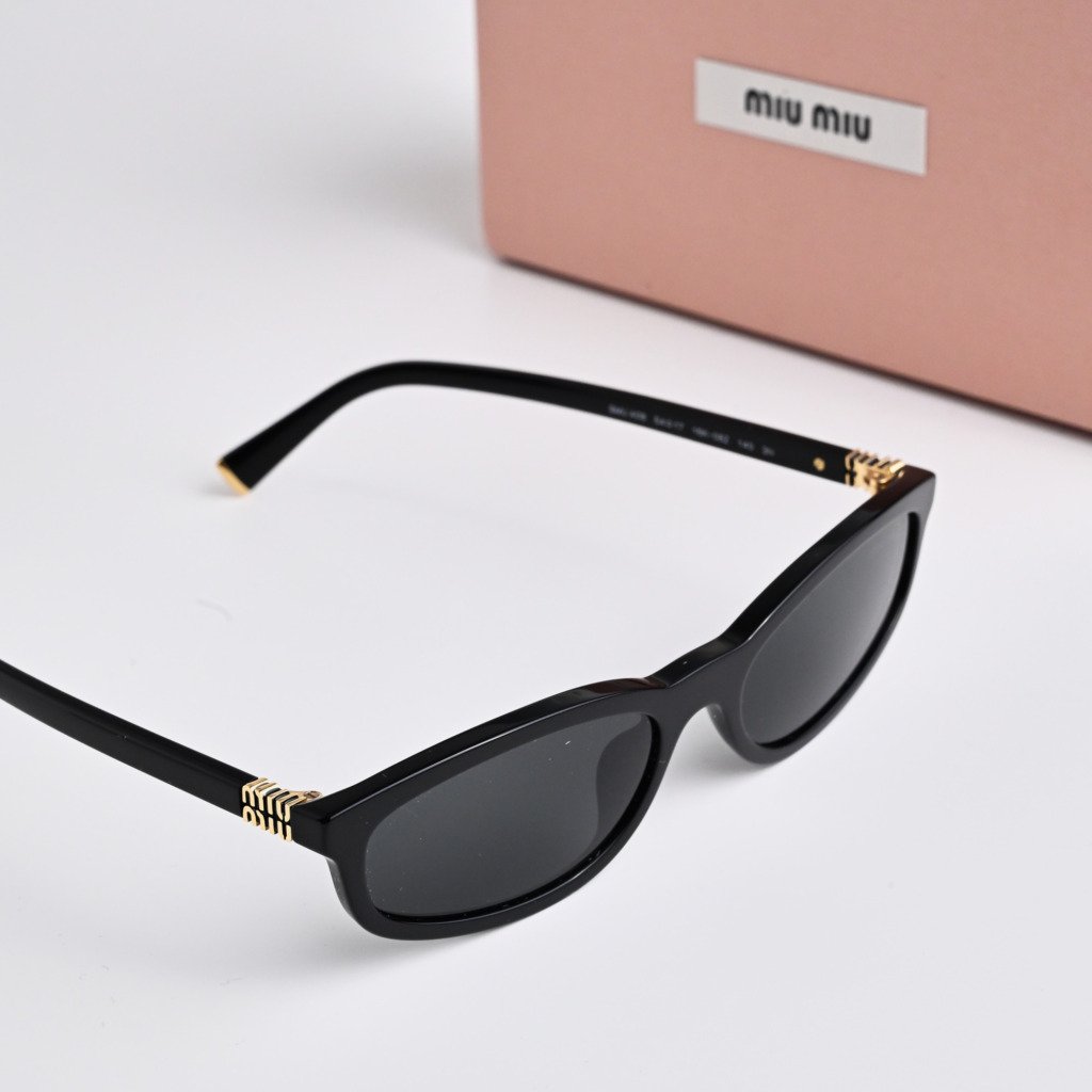 MIU MIU MU A06S 16K08Z BLACK DARK GREY – 54-17-140 (4)