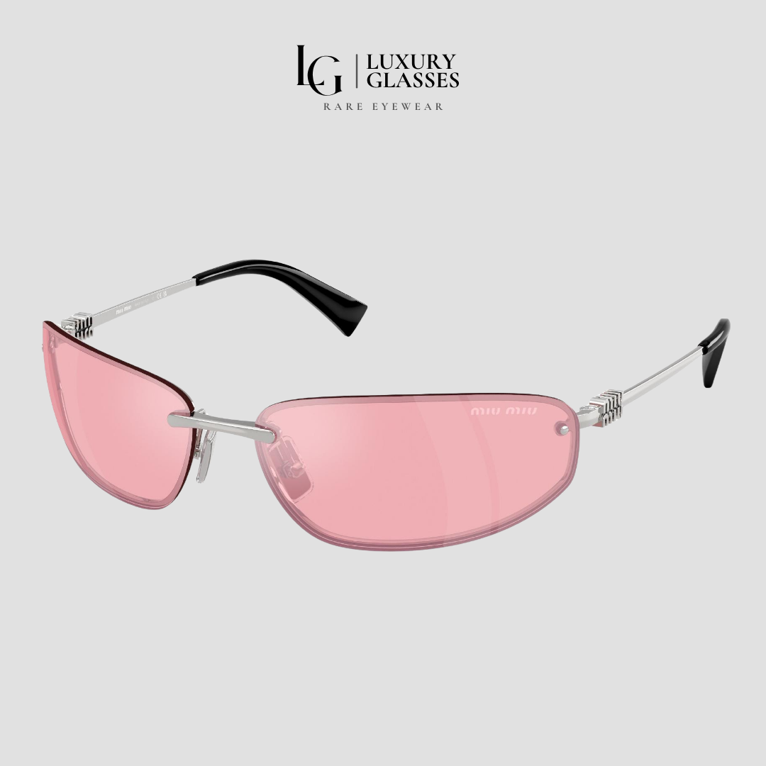 MIU MIU MU A50S 1BC70J SILVER PINK MIRROR