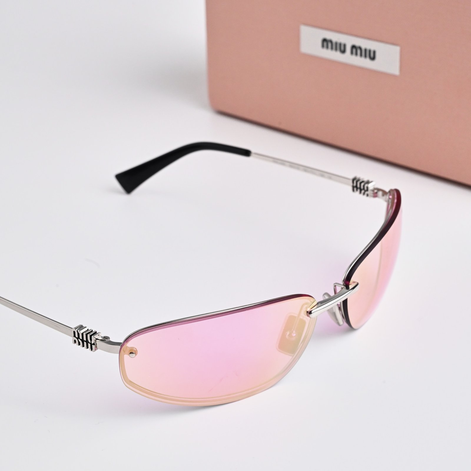 MIU MIU MU A50S 1BC70J SILVER PINK MIRROR – 68-15-130 (4)