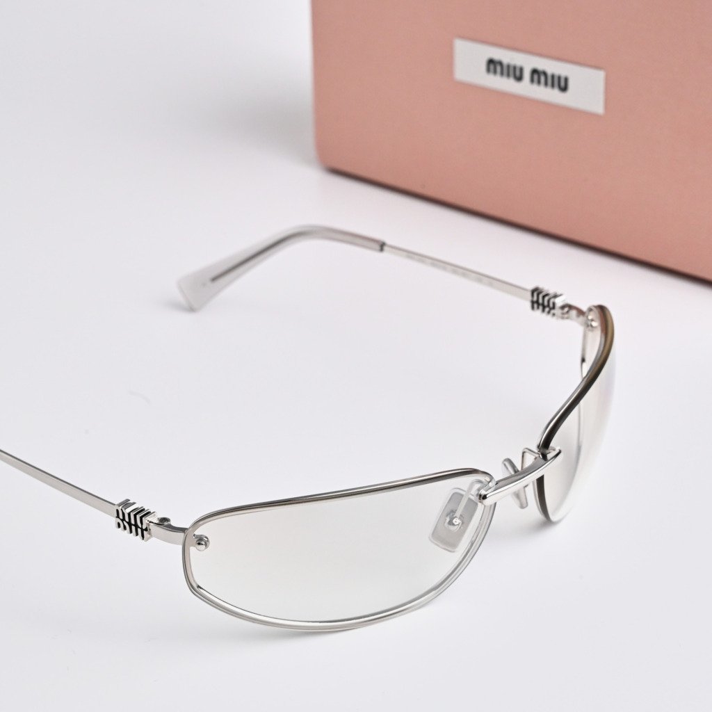 MIU MIU MU A50S 1BC8H1 SILVER SILVER GRADIENT – 68-15-130 (4)
