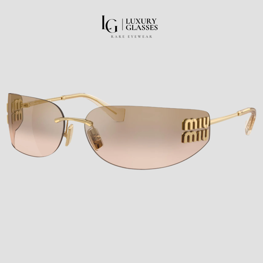 MIU MIU MU A51S 5AK20P PALE GOLD BROWN – 75-14-110 (1)