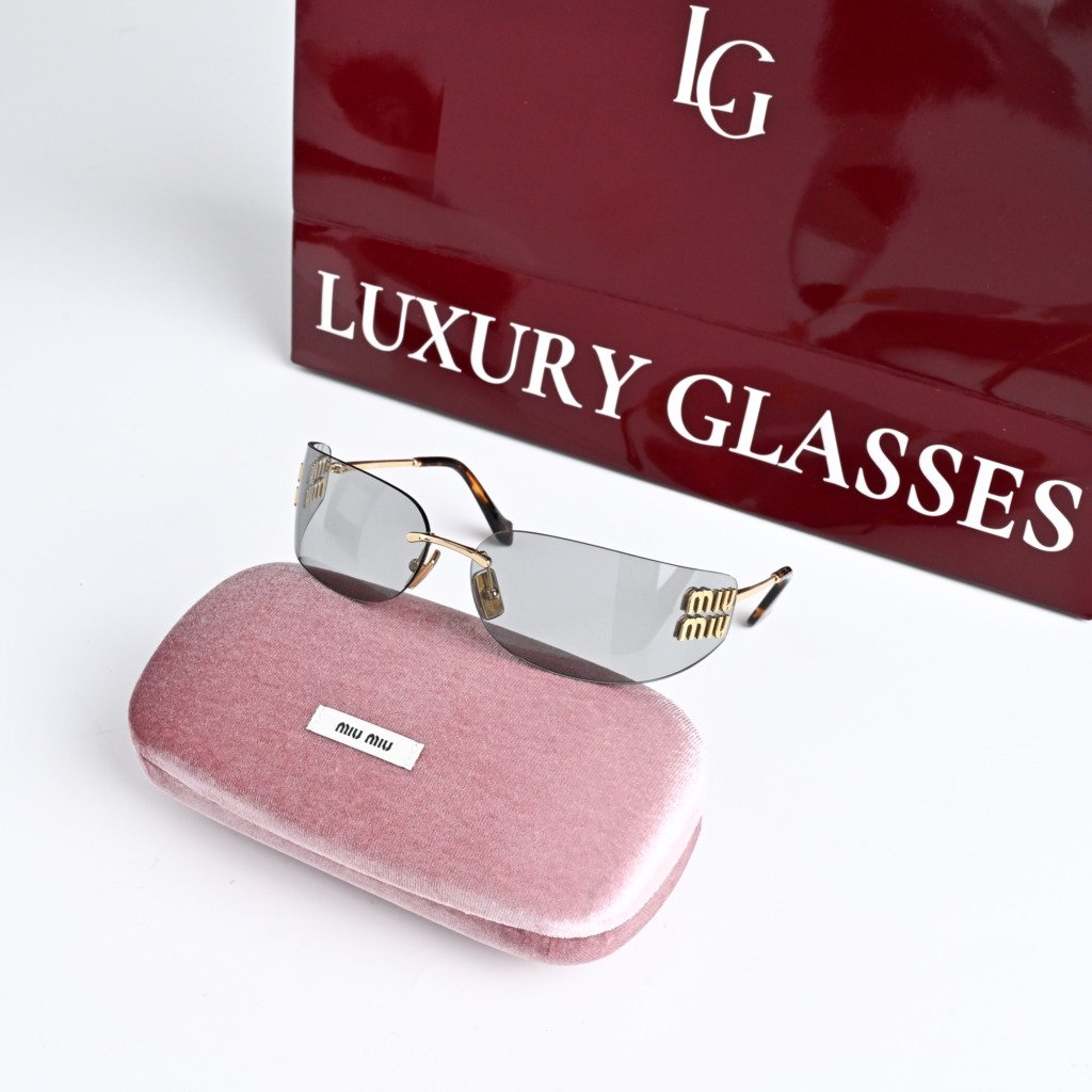 MIU MIU MU A51S 5AK50K PALE GOLD GREY (1)