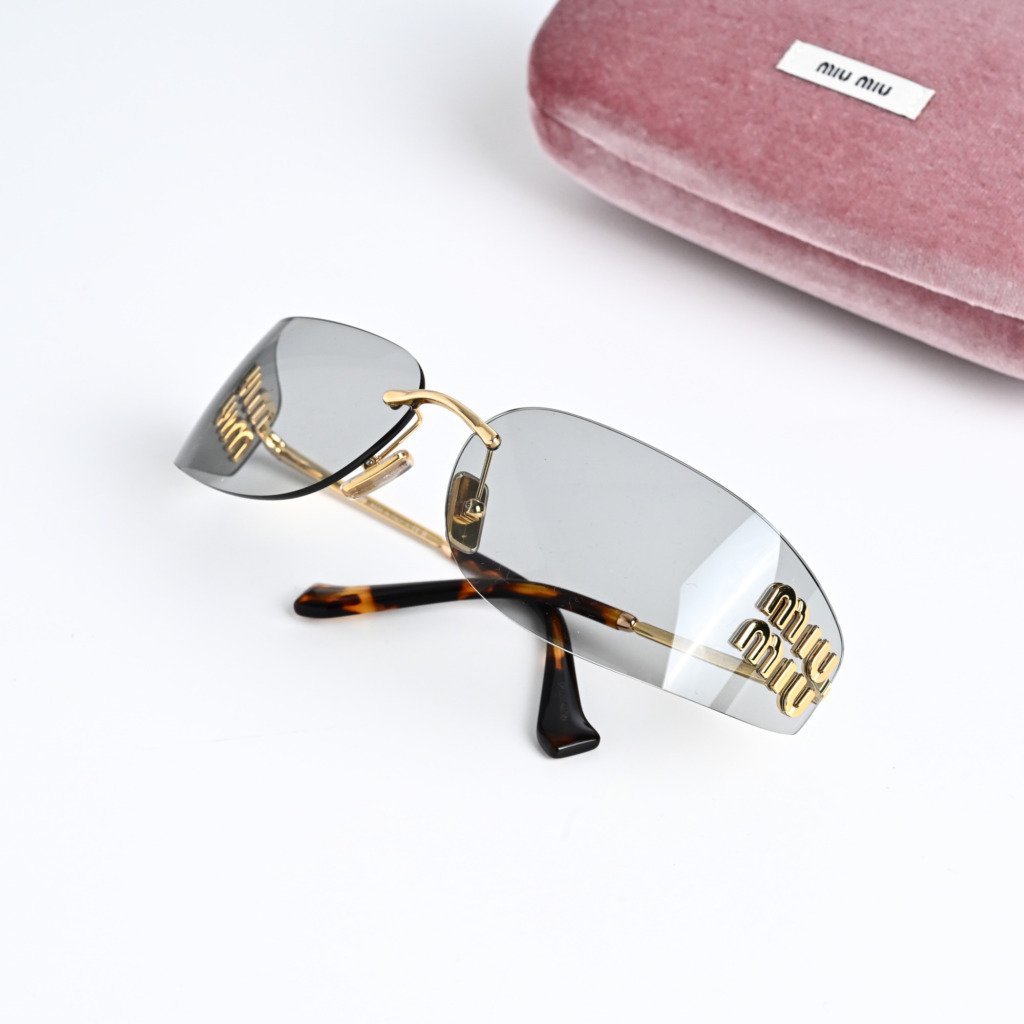 MIU MIU MU A51S 5AK50K PALE GOLD GREY (3)