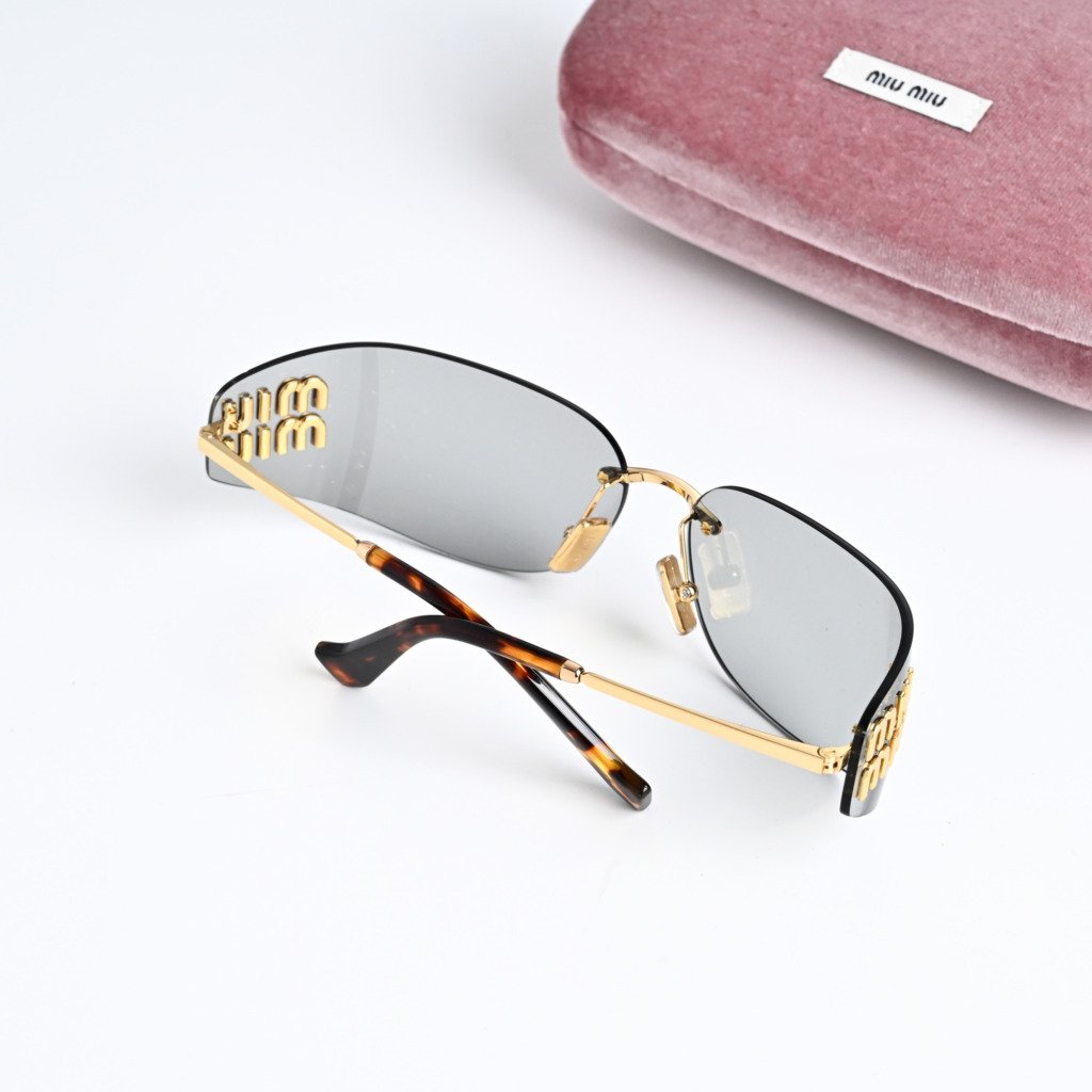 MIU MIU MU A51S 5AK50K PALE GOLD GREY (4)