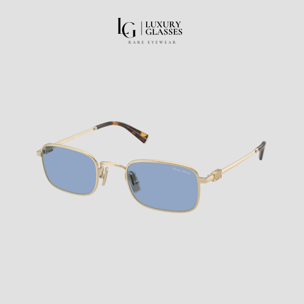 MIU MIU MU A53S ZVN60O PALE GOLD BLUE – 52-22-140 (1)