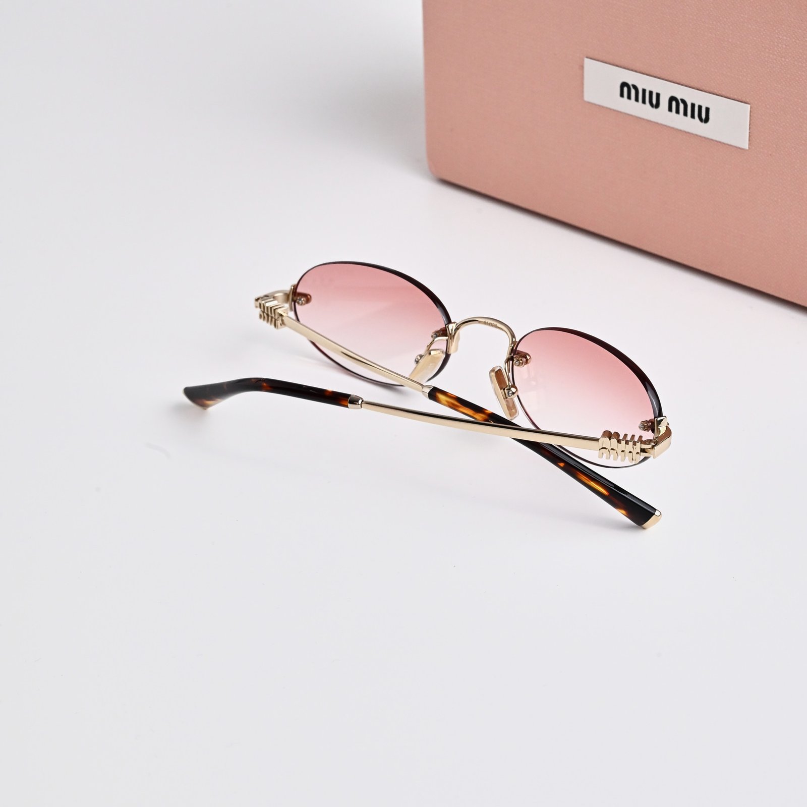 MIU MIU MU A54S ZVN70O GOLD GRADIENT PINK – 51-20-140 (3)