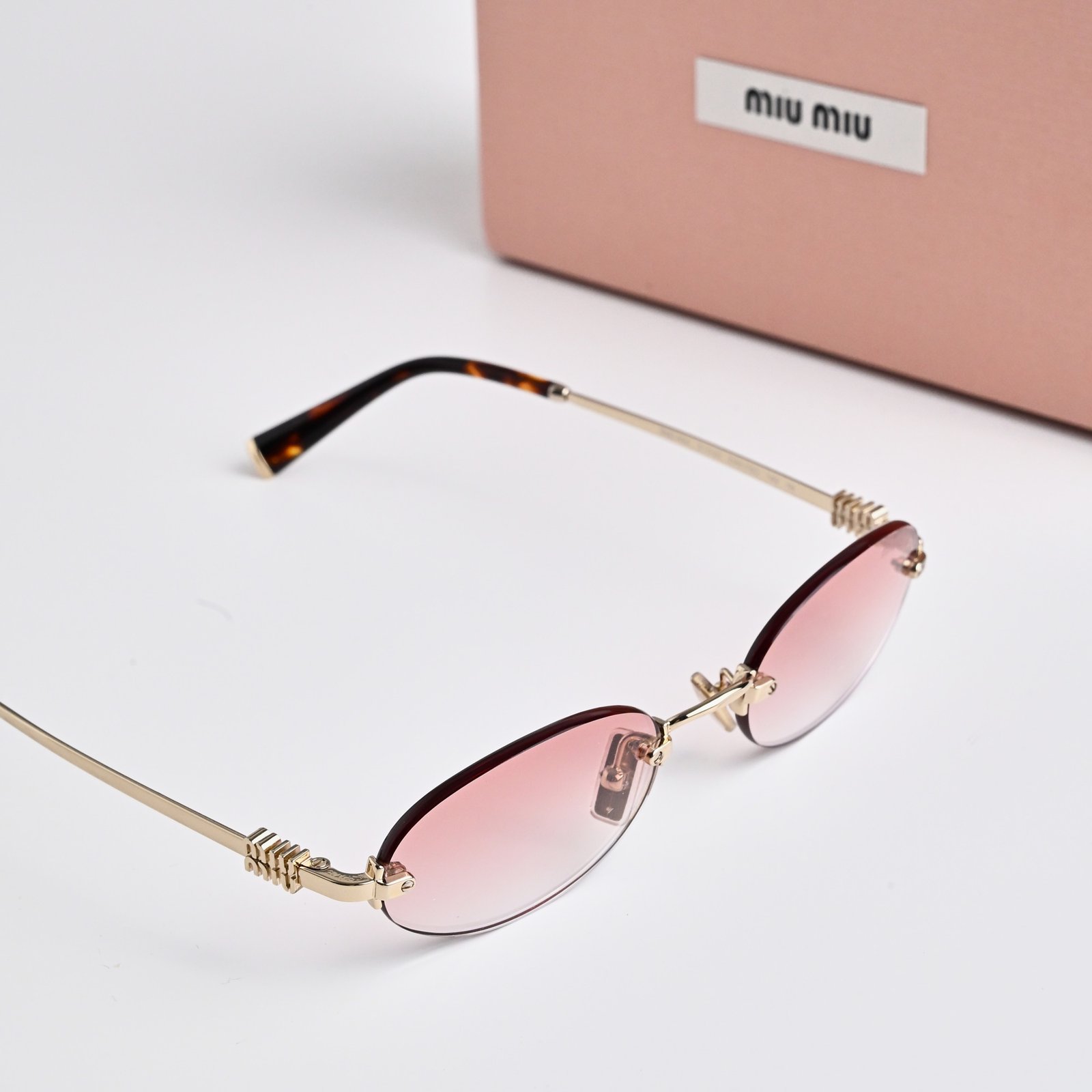 MIU MIU MU A54S ZVN70O GOLD GRADIENT PINK – 51-20-140 (4)