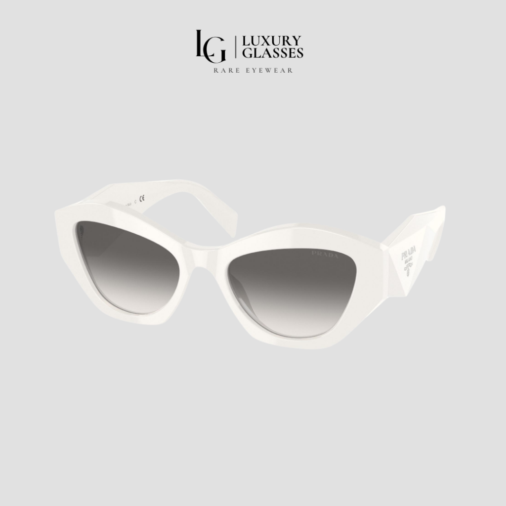 PRADA PR 07YS 142130 WHITE GREY GRADIENT – 55-18-145 (1)