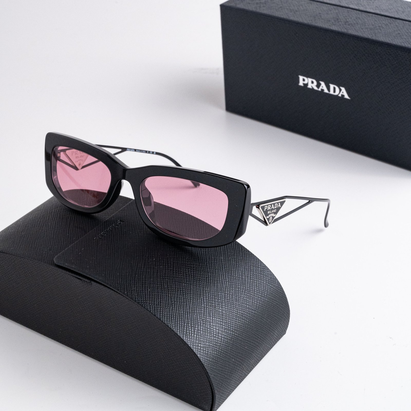 PRADA PR 14YS 1AB30L BLACK PINK