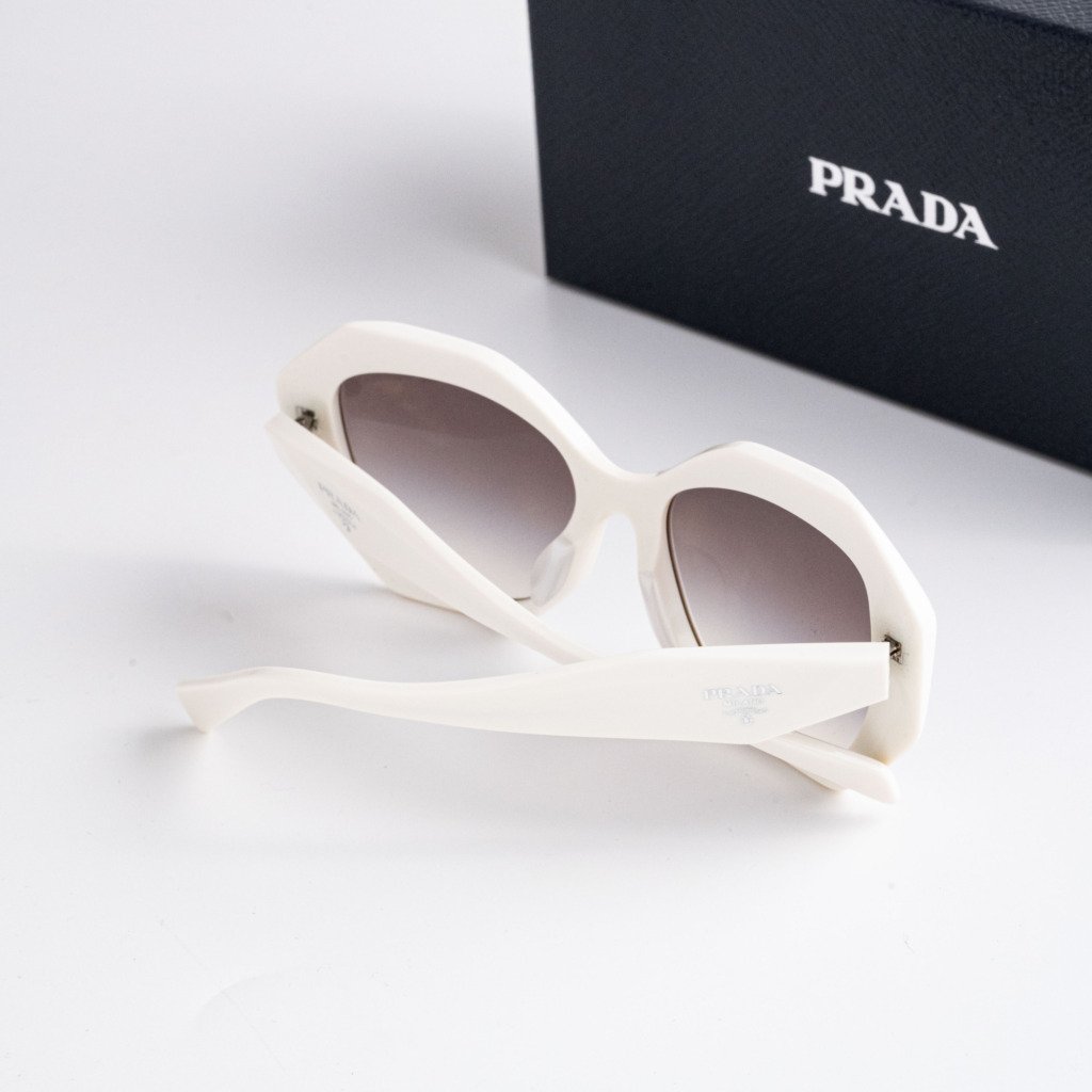 PRADA PR 16WSF 142130 WHITE DARK GREY – 53-18-145 (3)