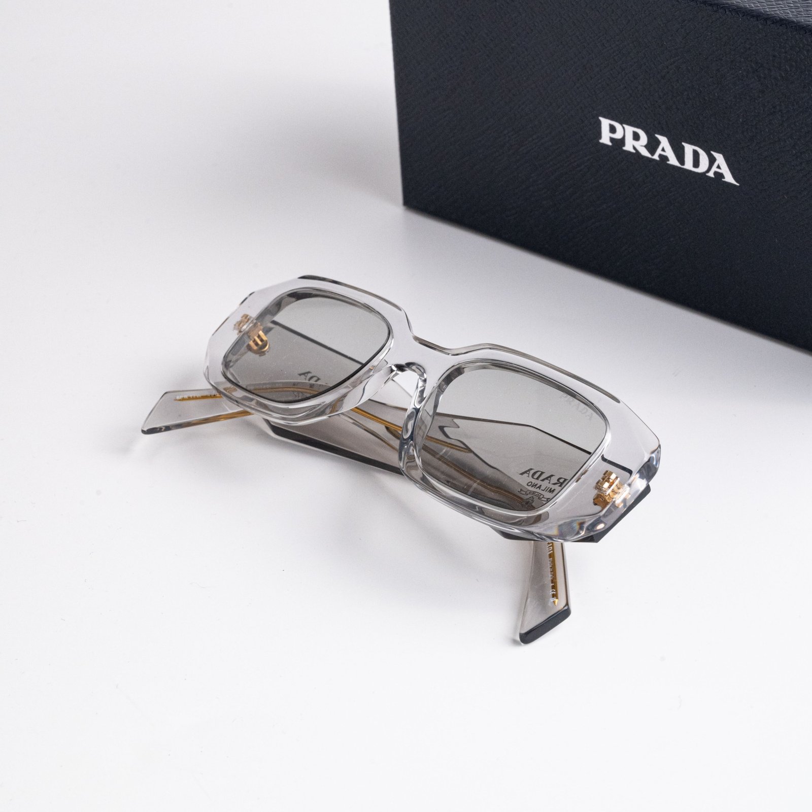 PRADA PR 17WS 12R30B TRANSPARENT LIGHT GREY – 49-20-145 (2)