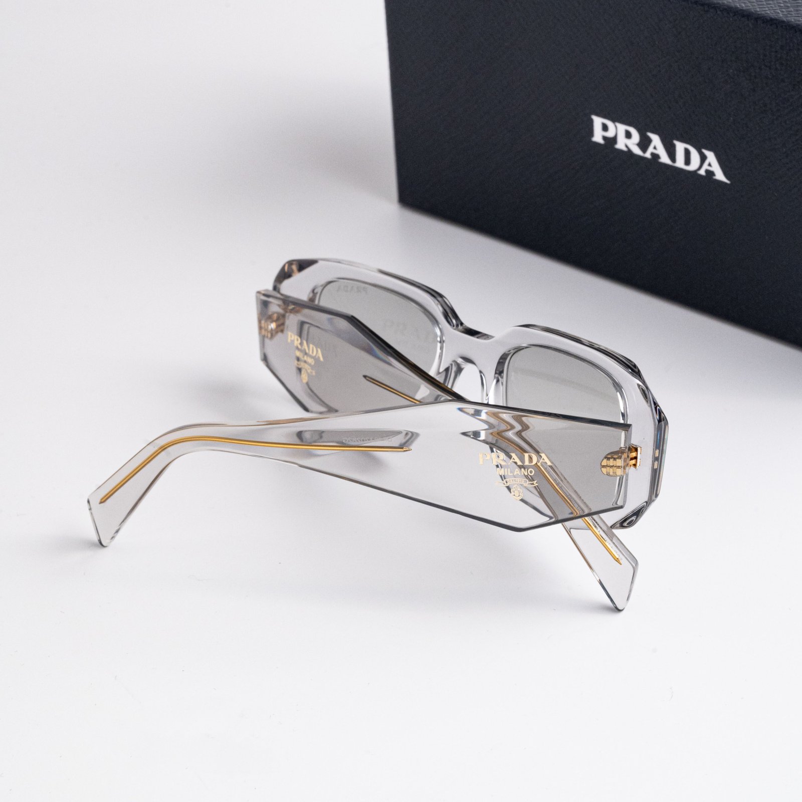 PRADA PR 17WS 12R30B TRANSPARENT LIGHT GREY – 49-20-145 (3)