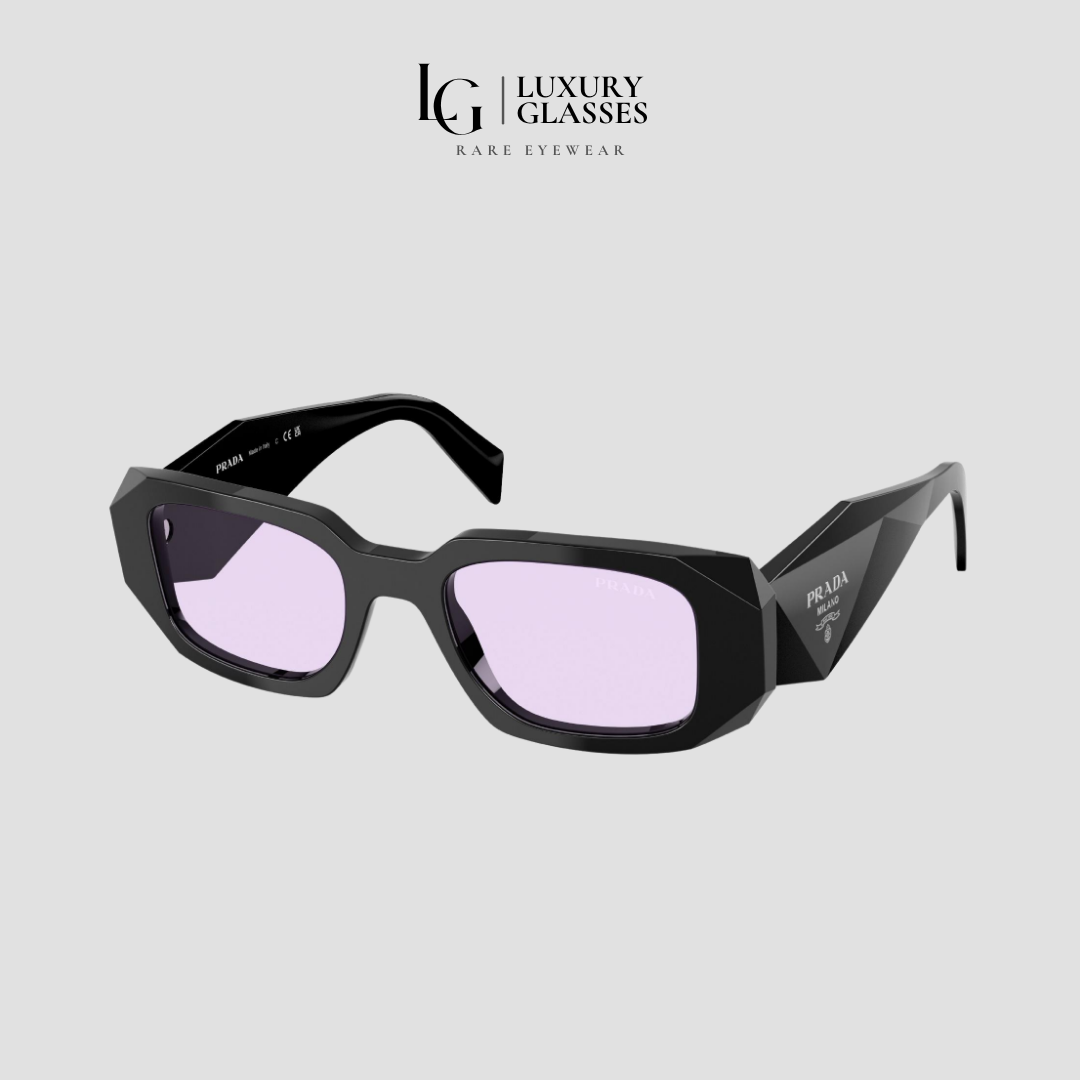 PRADA PR 17WS 16K40J BLACK PURPLE