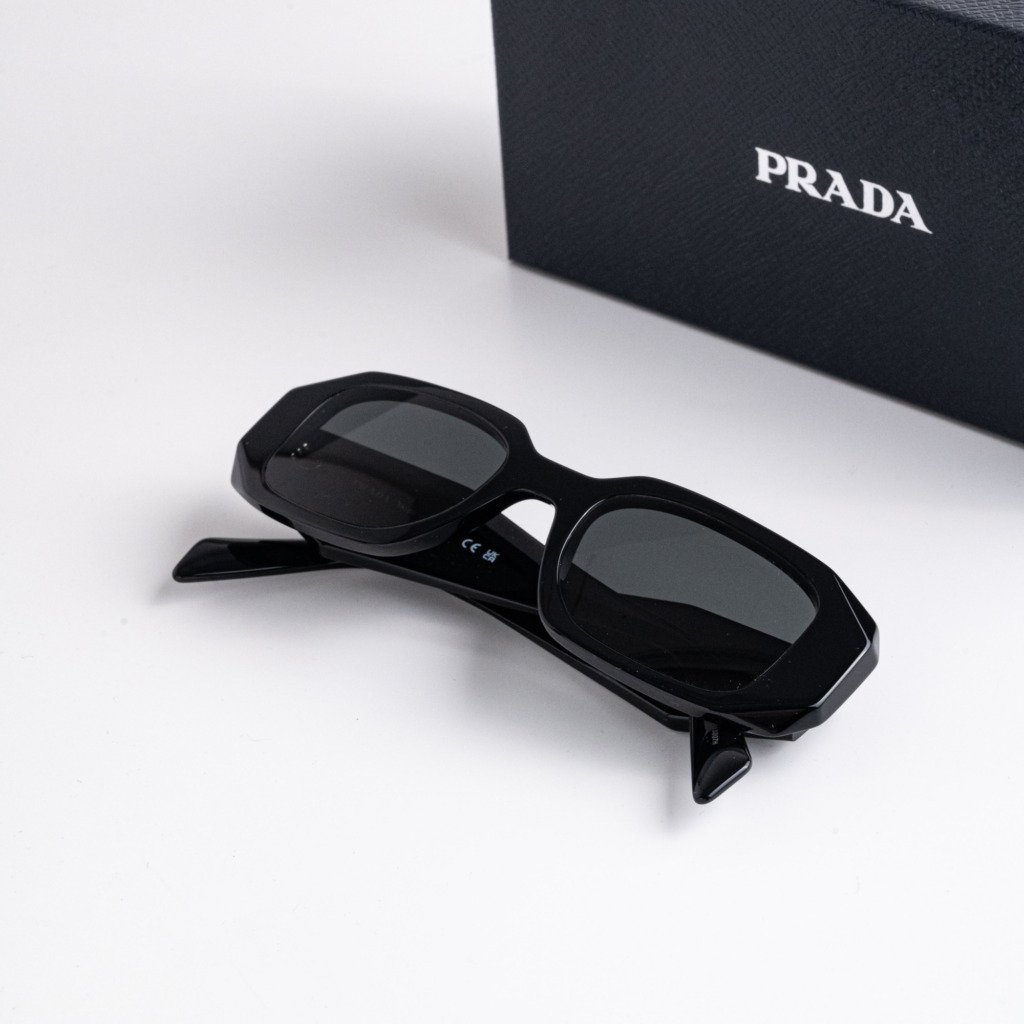 PRADA PR 17WS 1AB5S0 BLACK DARK GREY – 49-20-145 (2)