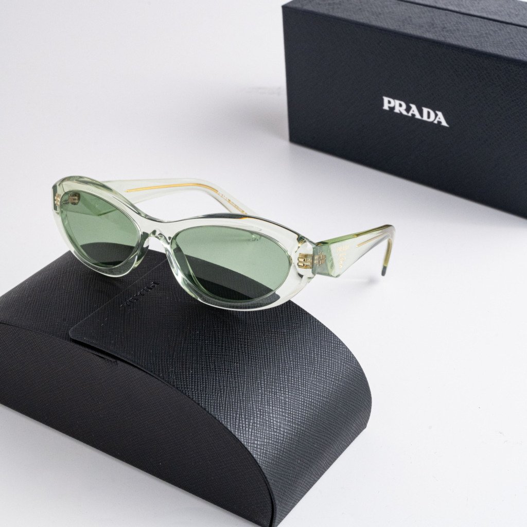 PRADA PR 26ZS 14R20E TRANSPARENT MINT GREEN – 55-16-145 (1)