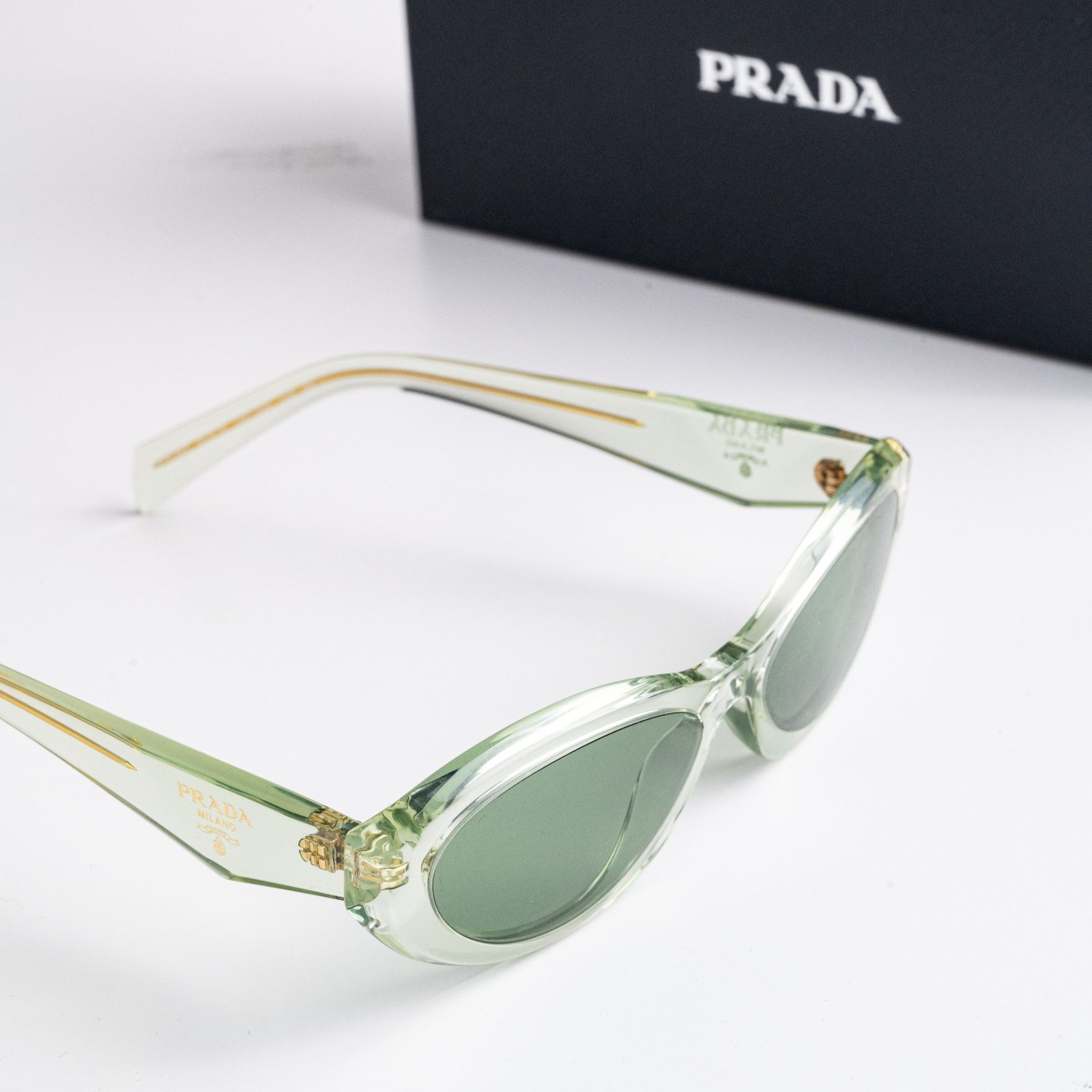 PRADA PR 26ZS 14R20E TRANSPARENT MINT GREEN – 55-16-145 (4)