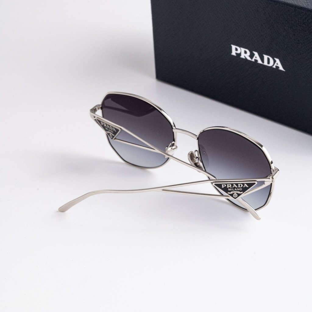 PRADA PR 57YS 1BC5D1 SILVER GREY GRADIENT – 57-18-140 (3)