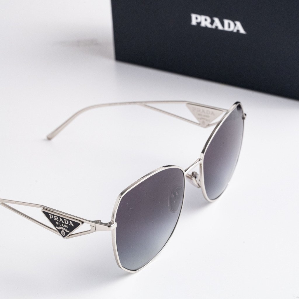 PRADA PR 57YS 1BC5D1 SILVER GREY GRADIENT – 57-18-140 (4)