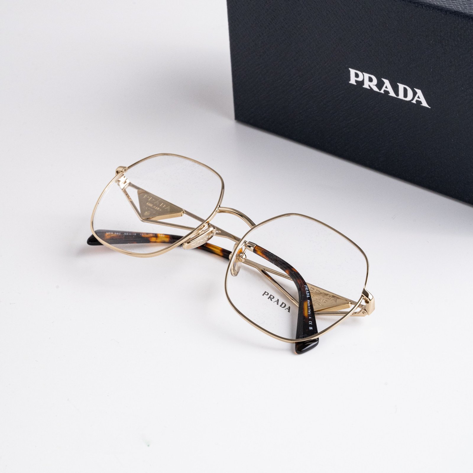 PRADA PR 59ZV 1511O1 PALE GOLD – 56-19-140 (2)