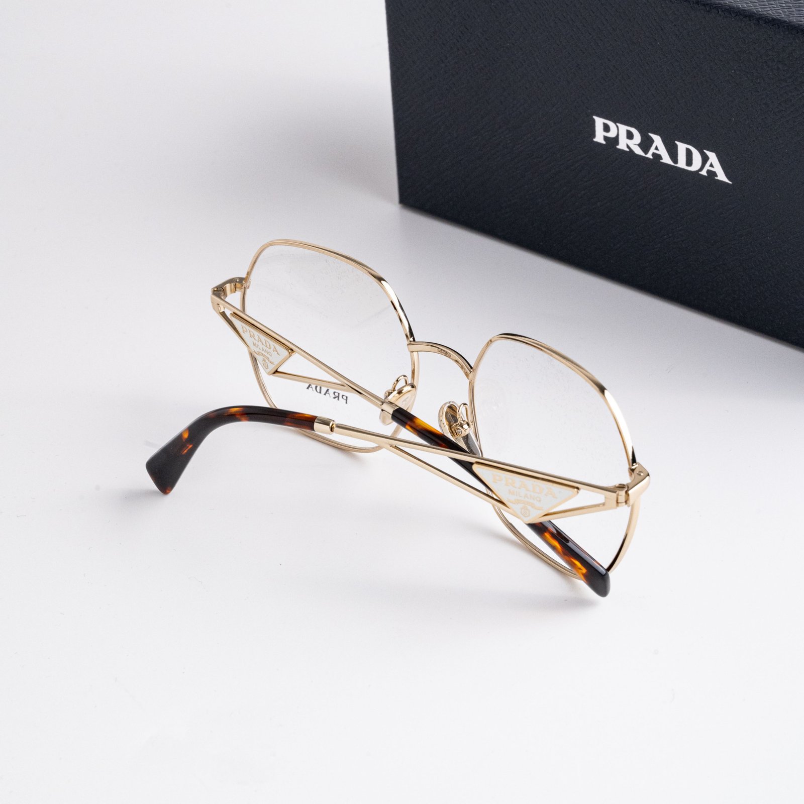 PRADA PR 59ZV 1511O1 PALE GOLD – 56-19-140 (3)