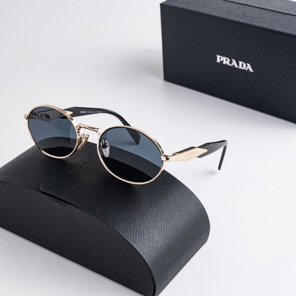 PRADA PR 65ZS ZVN09T PALE GOLD DARK GREY – 55-20-140 (1)