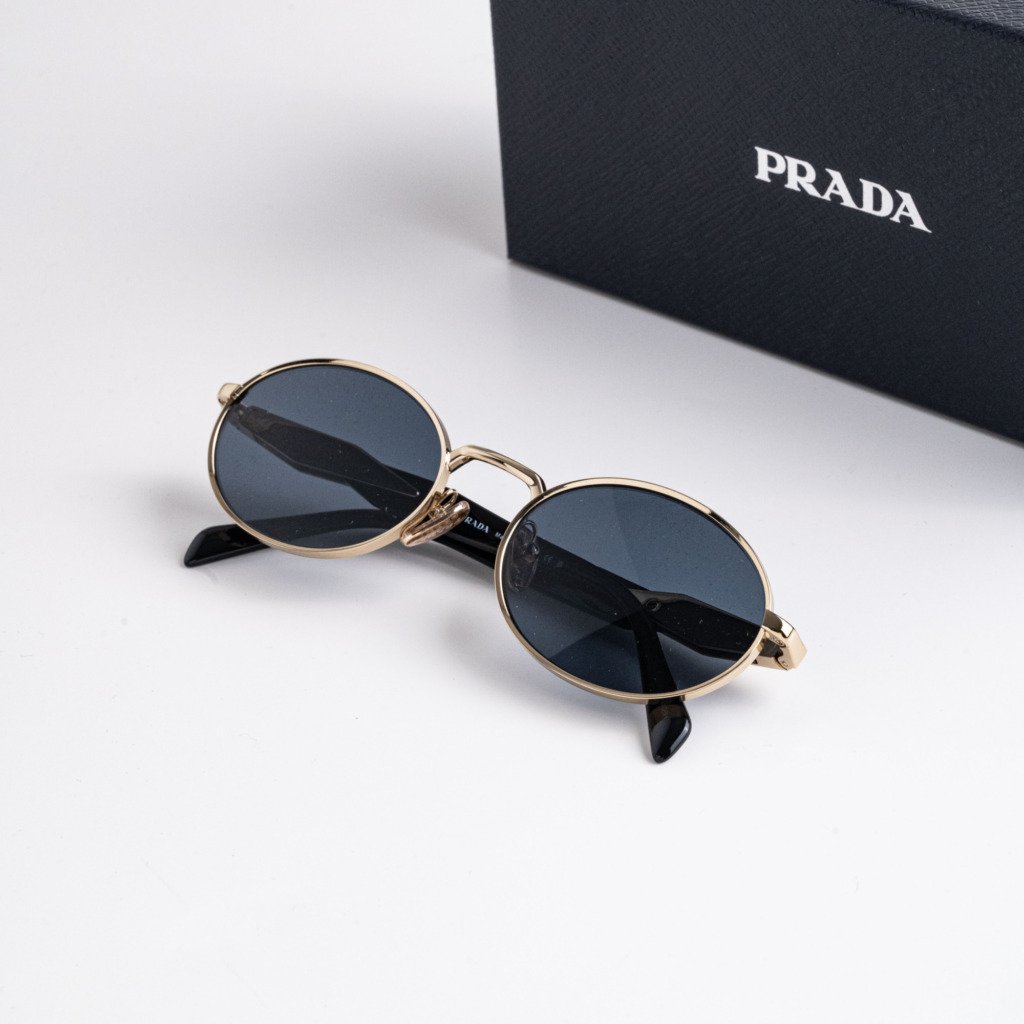 PRADA PR 65ZS ZVN09T PALE GOLD DARK GREY – 55-20-140 (2)