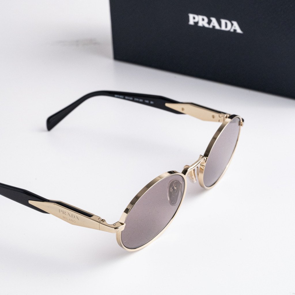PRADA PR 65ZS ZVN20I PALE GOLD LIGHT PURPLE BROWN – 55-20-140 (4)