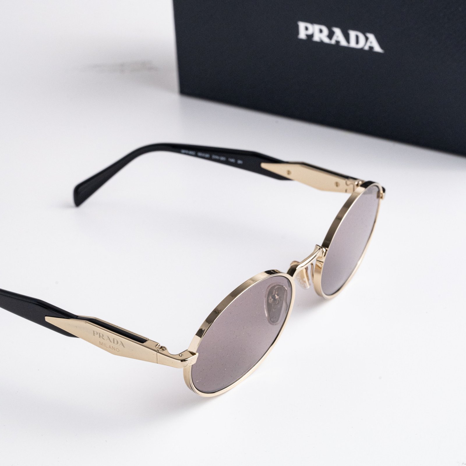 PRADA PR 65ZS ZVN20I PALE GOLD LIGHT PURPLE BROWN – 55-20-140 (4)