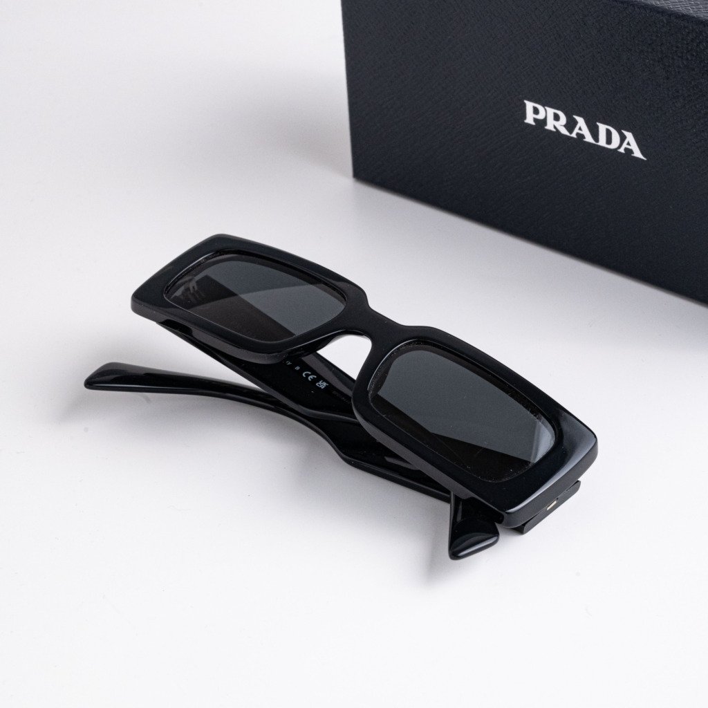 PRADA PR A07S 1AB5S0 BLACK DARK GREY – 52-20-145 (2)