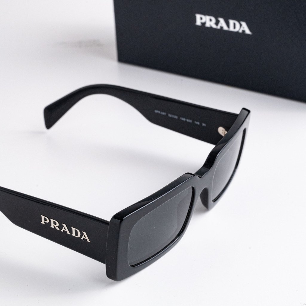 PRADA PR A07S 1AB5S0 BLACK DARK GREY – 52-20-145 (4)