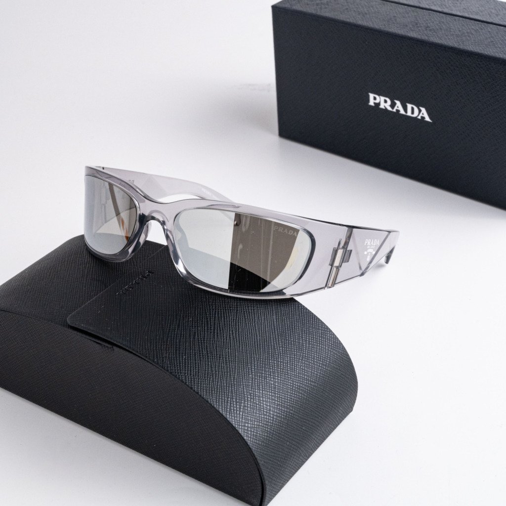 PRADA PR A19S 12R2B0 LIGHT GREY – 60-18-120 (1)