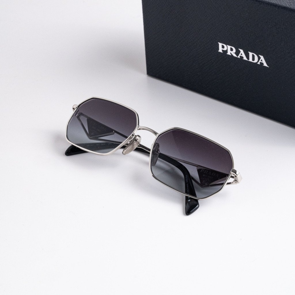 PRADA PR A51S 1BC90A SILVER – 58-17-140 (2)